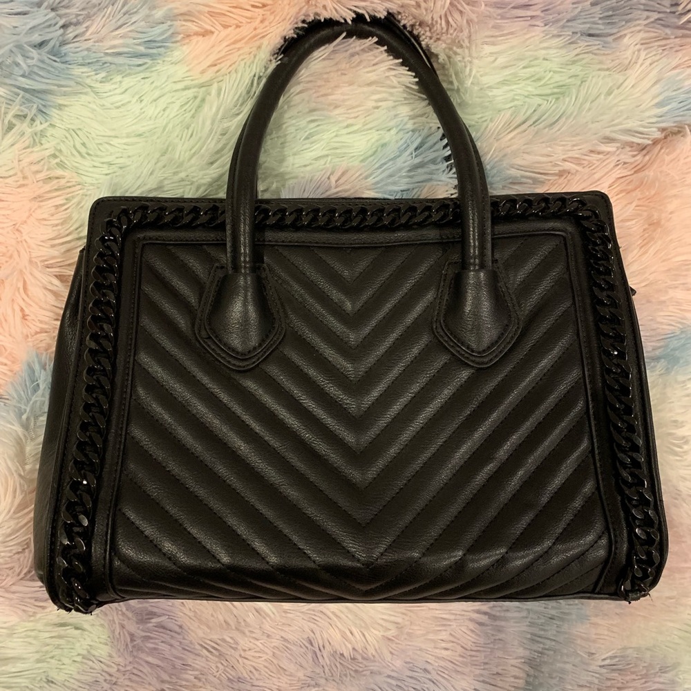 Aldo chain tote handbag